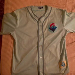 Pink DOlphin Baseball Jersey
